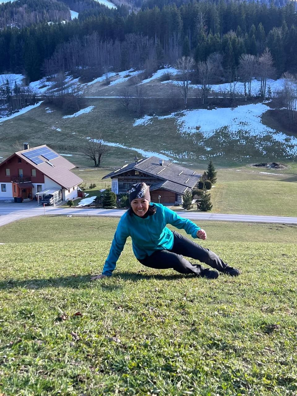 Sommertraining auf der Wiese